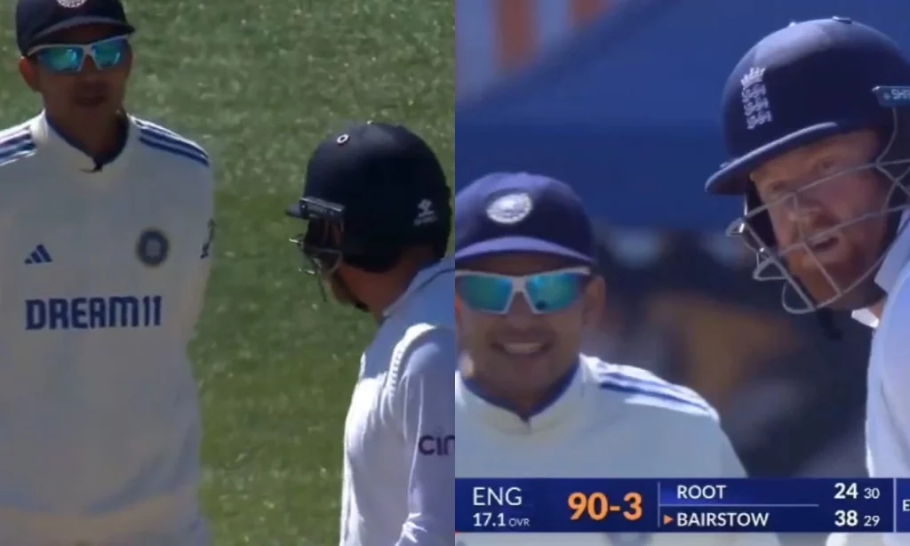 Video: Heated Sledging Between Shubman Gill And Jonny Bairstow In Dharamsala; Sarfaraz Joins Too