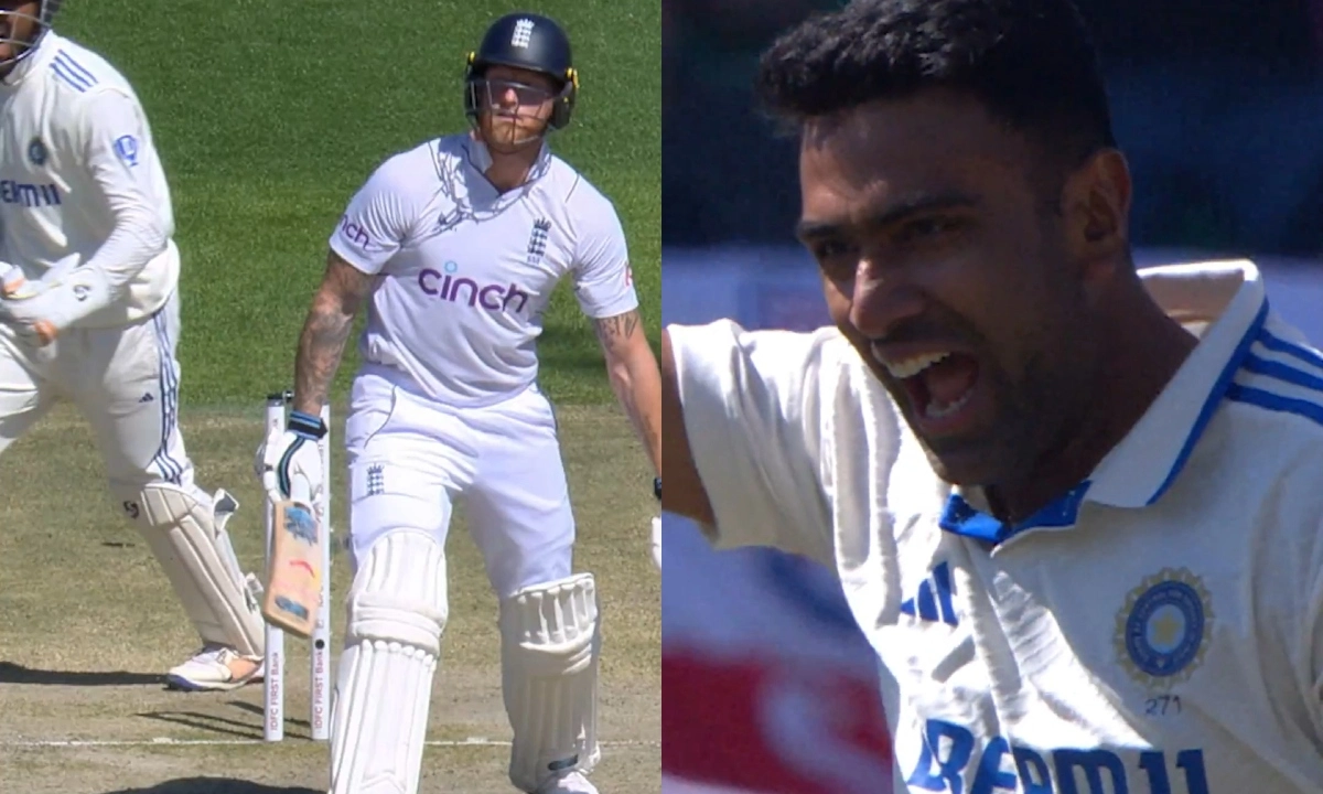 [Watch] R Ashwin Ends Ben Stokes' Miserable Series With A Magic Ball In Dharamsala
