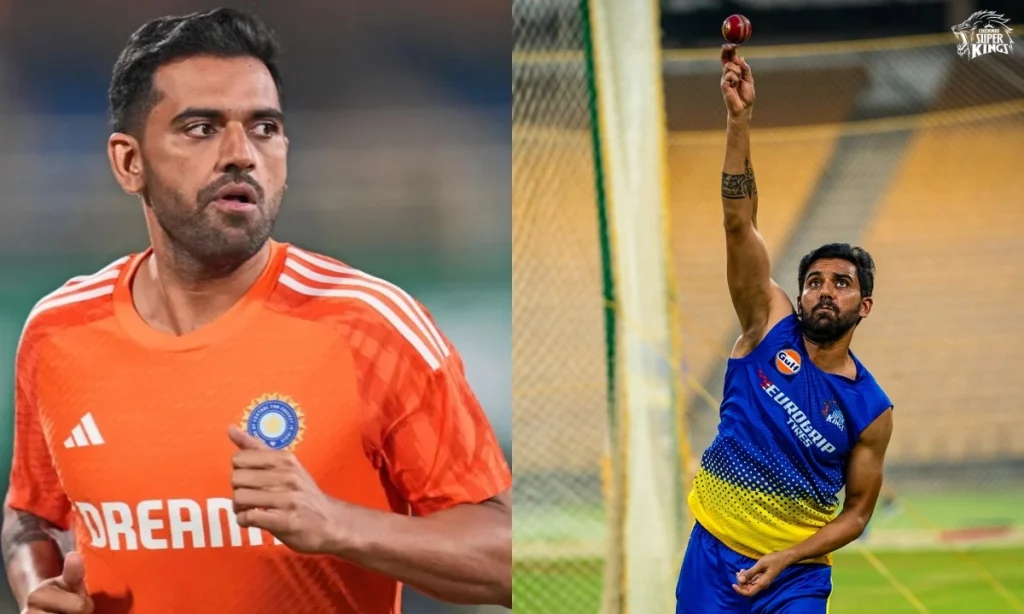 Fans Troll Deepak Chahar For Practising With Red Ball Ahead Of IPL 2024