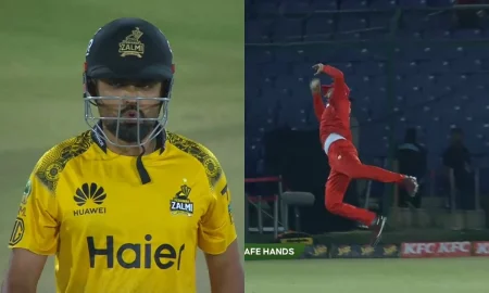 [Watch] Shadab Khan Takes The Catch Of PSL 2024; Leaves Babar Azam Stunned In Eliminator
