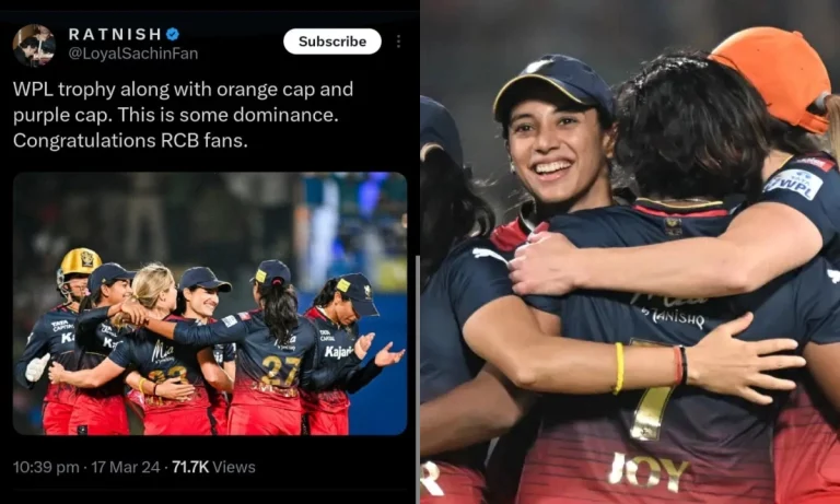 Twitter Reactions: Fans Erupt In Joy As RCB Women Clinch WPL 2024 Trophy