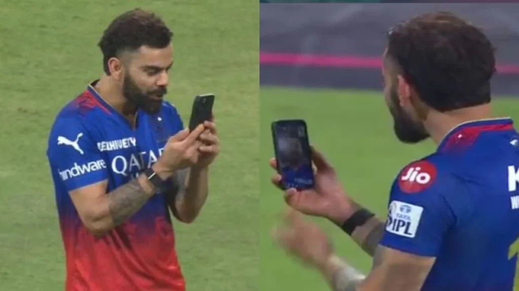 VIDEO - Virat Kohli Video Calls Anushka Sharma, Vamika And Akaay After RCB's Win