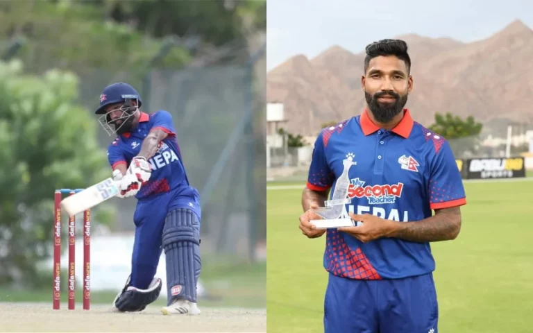 VIDEO - Nepal's Dipendra Singh Airee Smashed 6 Sixes In An Over In A T20I Match