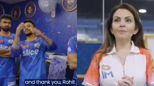 [Watch] Akash Madhwal Insults Ambanis By Dedicting Dressing Room POTM Award To Rohit Sharma