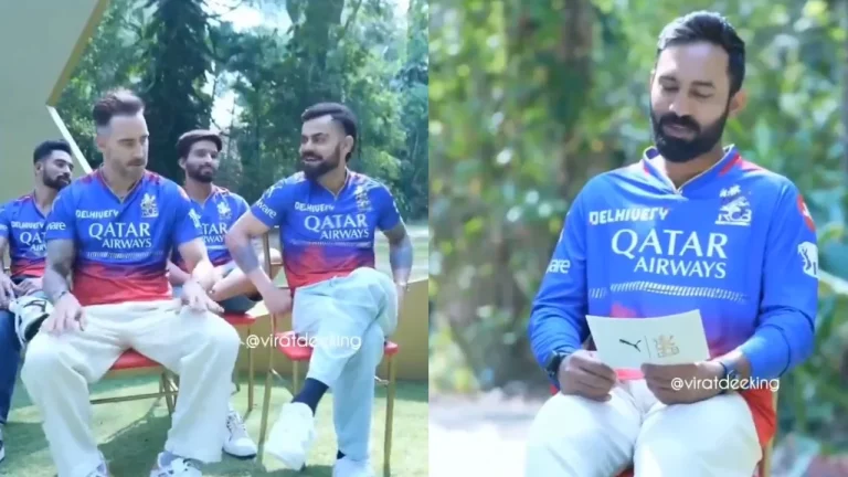 VIDEO - "Your Wife.." - Virat Kohli Gave A Hilarious Reply To Dinesh Karthik's Favorite Sportsperson Question