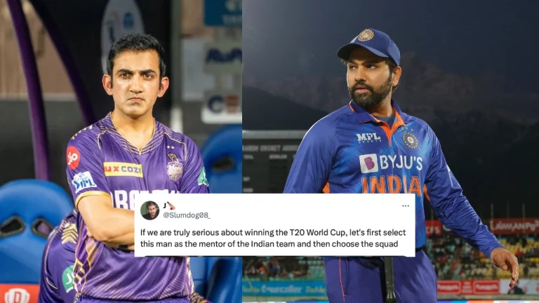 Fans Want Gautam Gambhir As Mentor Of Team India For The T20 World Cup 2024