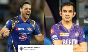 Mitchell McCleneghan Comes In Support Of Gautam Gambhir After Virat Kohli's Fan Bashed KKR