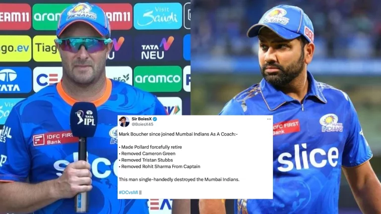 IPL 2024 Mumbai Indians Fans Lash Out At Mark Boucher For Destroying The Team