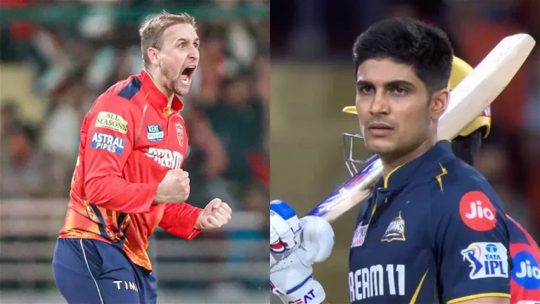 VIDEO - Liam Livingstone Gave An Aggressive Send-Off To Shubman Gill
