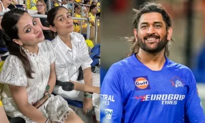 Sakshi Dhoni Made A Hilarious Request During CSK vs SRH Match