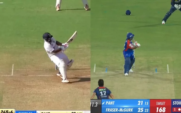 VIDEO - Rishabh Pant Smashed An Excellent Reverse Scoop Off Marcus Stoinis