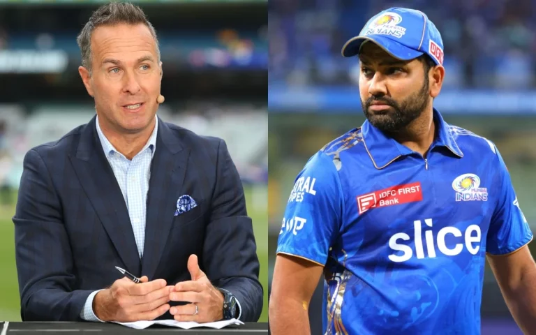 "Rohit Sharma Will Be In CSK Next Year..." - Michael Vaughan Made A Bold Claim
