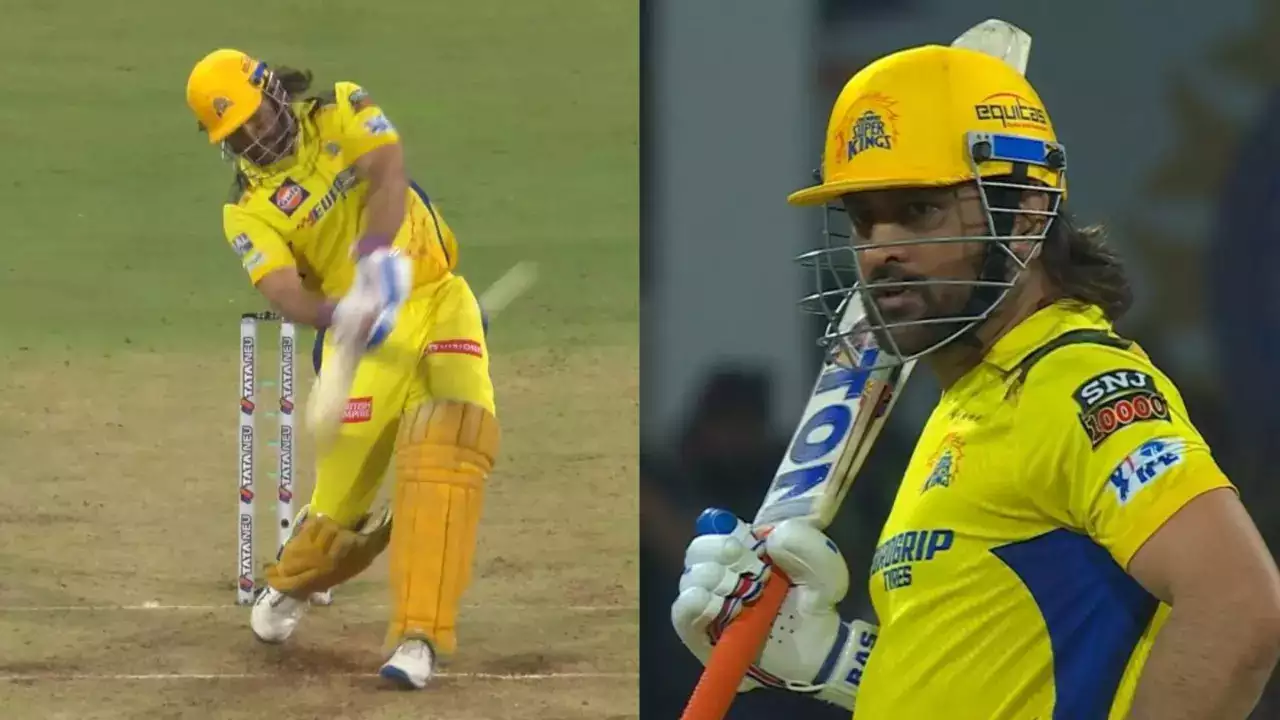 VIDEO: MS Dhoni’s 101 Metres Six Broke The Internet