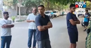 VIDEO - Rahul Dravid Waits In A Queue Like A Common Man To Cast Vote