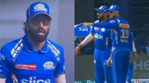 VIDEO - Nehal Wadhera Ignored Hardik Pandya And Asked Rohit Sharma to Change The Field