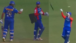 VIDEO - Rohit Sharma And Rishabh Pant 'Play With A Kite' During DC vs MI Clash