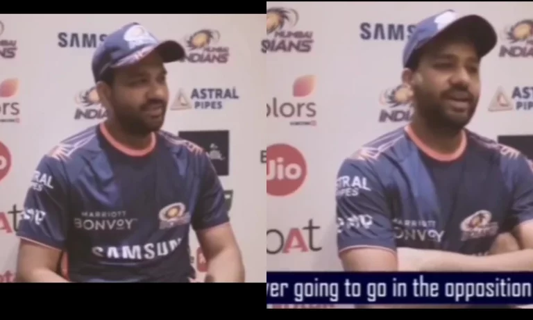 [Watch] "Will You Captain Another Team In IPL?"- Rohit Sharma Gives An Emotional Response