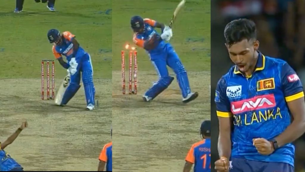 SL vs IND: Watch Matheesha Pathirana Bowls A Searing Yorker At 151 Kmph To Dismiss Hardik Pandya