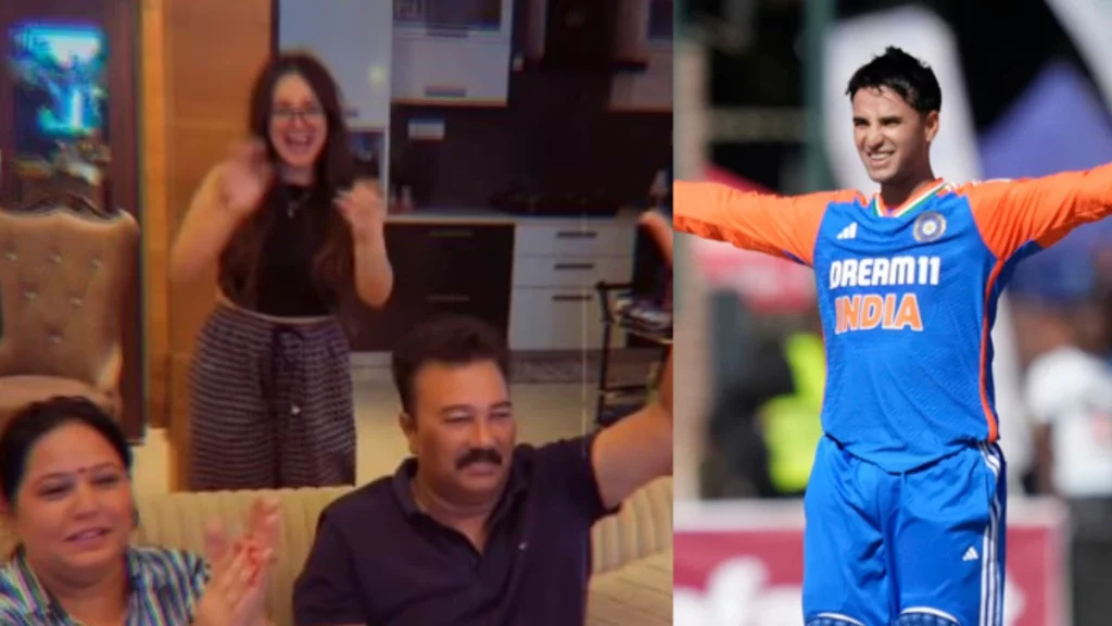 WATCH: A Heartwarming Video Of Abhishek Sharma's Family Celebrating His Maiden T20I hundred