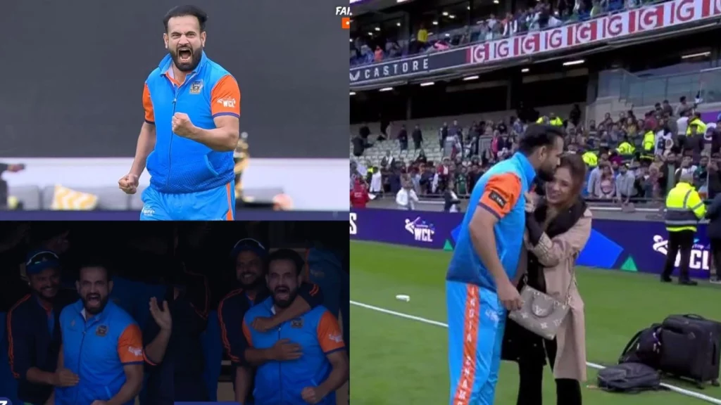 WATCH: Irfan Pathan Kissed his Wife On Her Forehead After India Won World Championship Of Legends