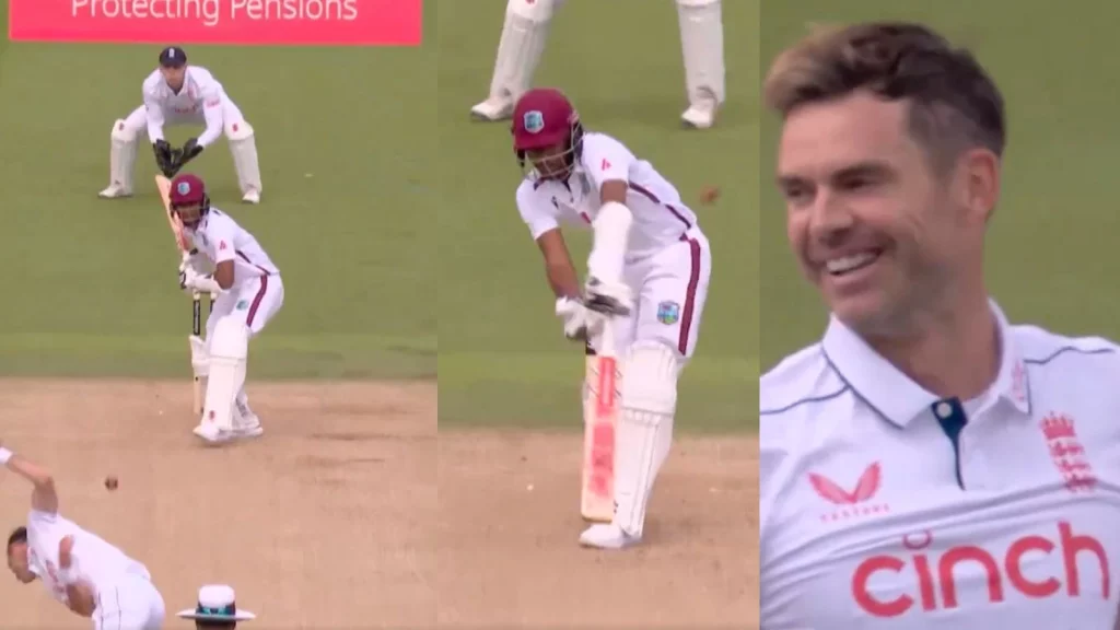 WATCH: James Anderson Bowls A Magic Ball In His Final Test