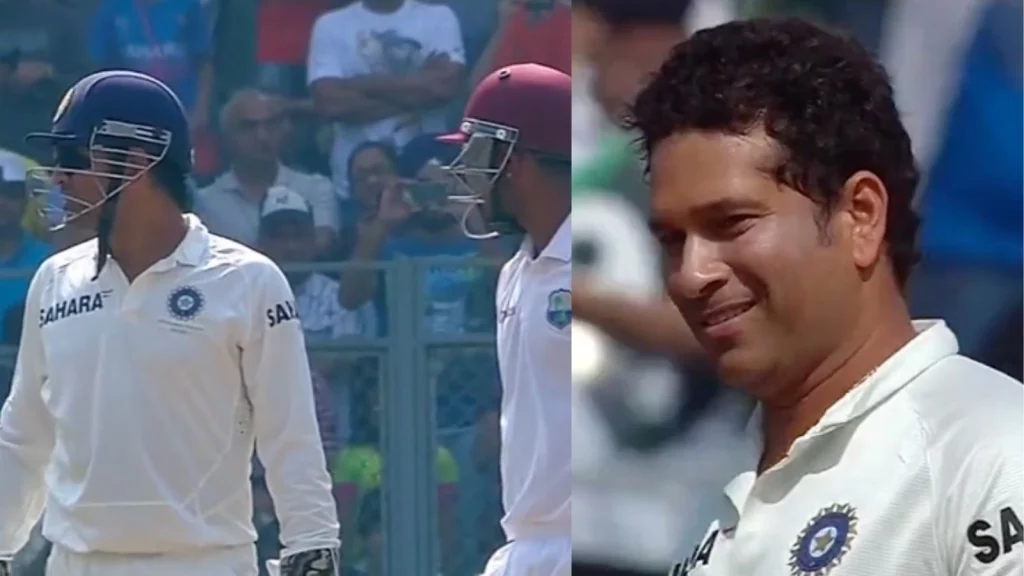 WATCH: MS Dhoni Gave Instructions And Sachin Tendulkar bowled A Magic Ball For The Final Time