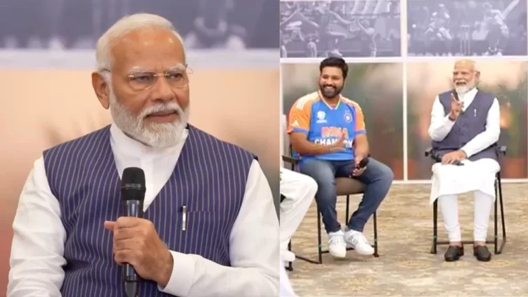 WATCH: Rohit And Kohli's Reaction When PM Modi Cracks A Joke