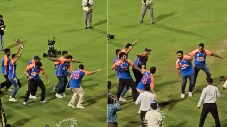 WATCH: Rohit Sharma And Virat Kohli Stars Dancing Like Never Seen At The Wankhede Stadium