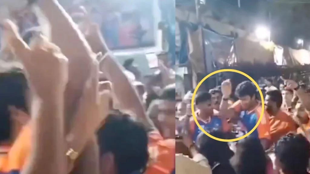 WATCH: Rohit Sharma, Shivam Dube And Suryakumar Yadav Pulls Of Ganapathi Visarjan Type Dance With Mumbai Crowd
