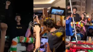 WATCH: Shivam Dube Is Welcomed With Chants And Garlands In His Locality
