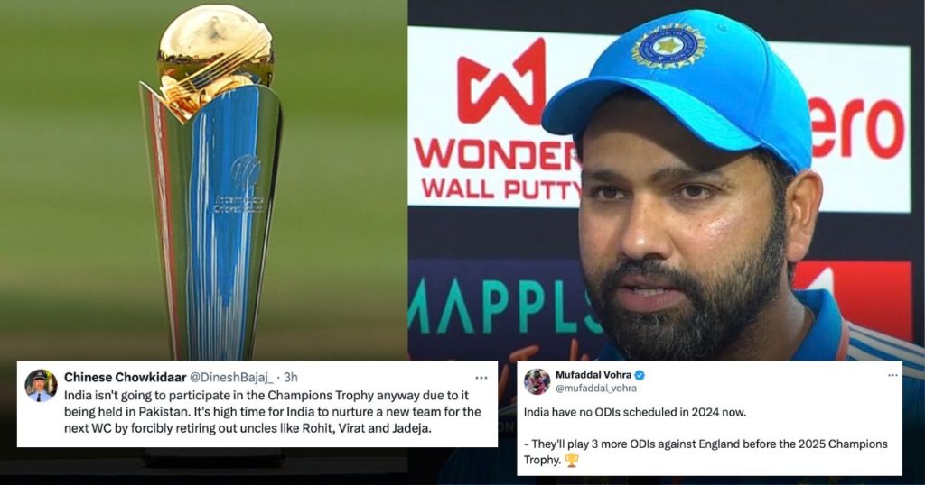 Fans Go Crazy As India Will Play Just 3 ODIs Before ICC Champions Trophy 2025