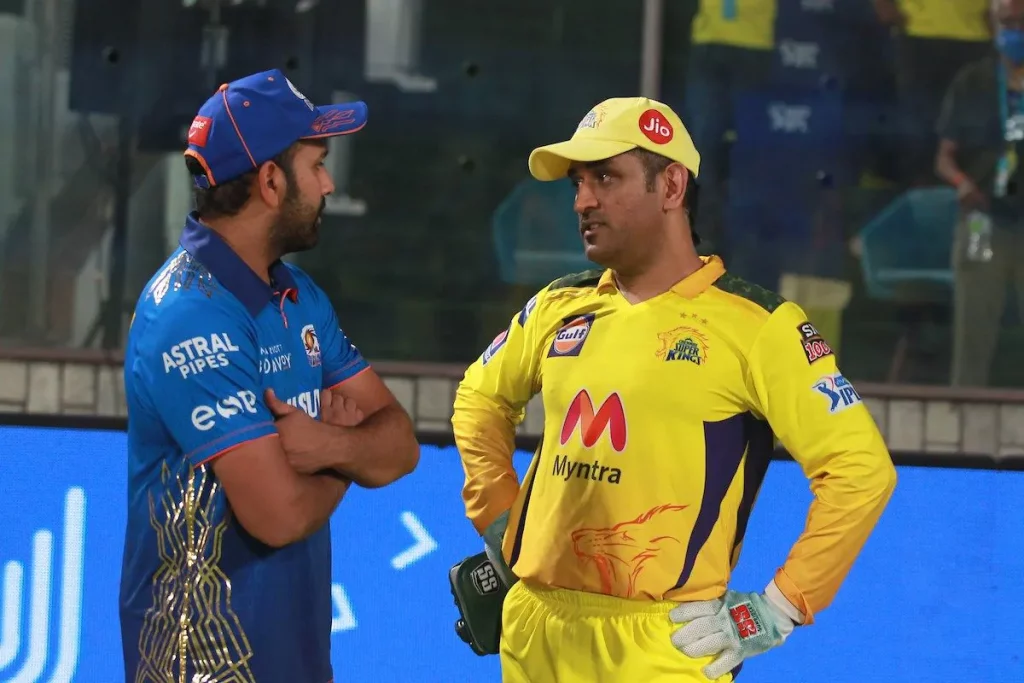 ms dhoni vs rohit sharma