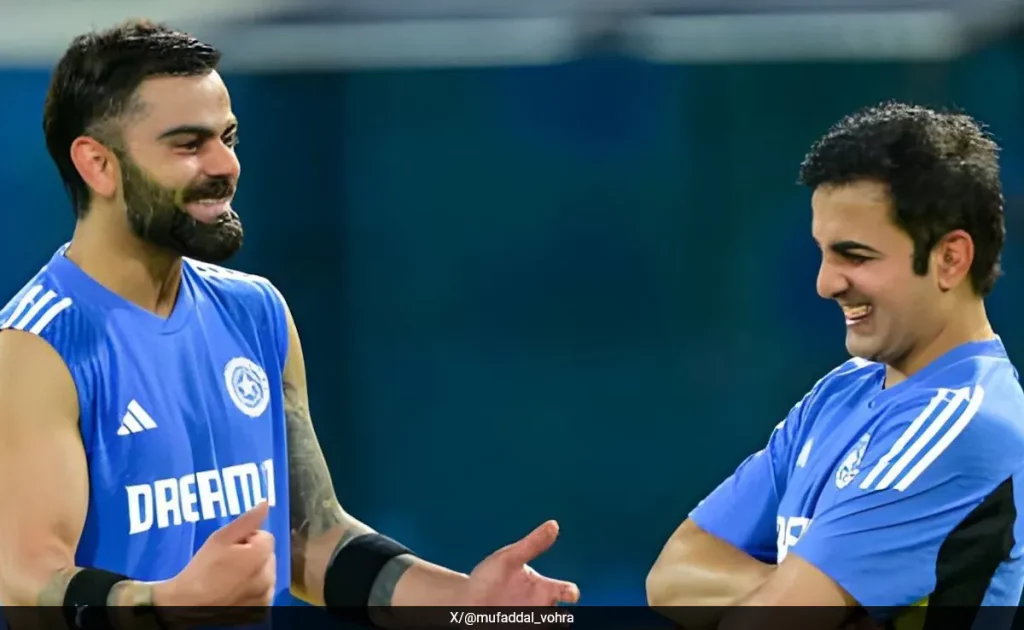 virat kohli and gautam gambhir
