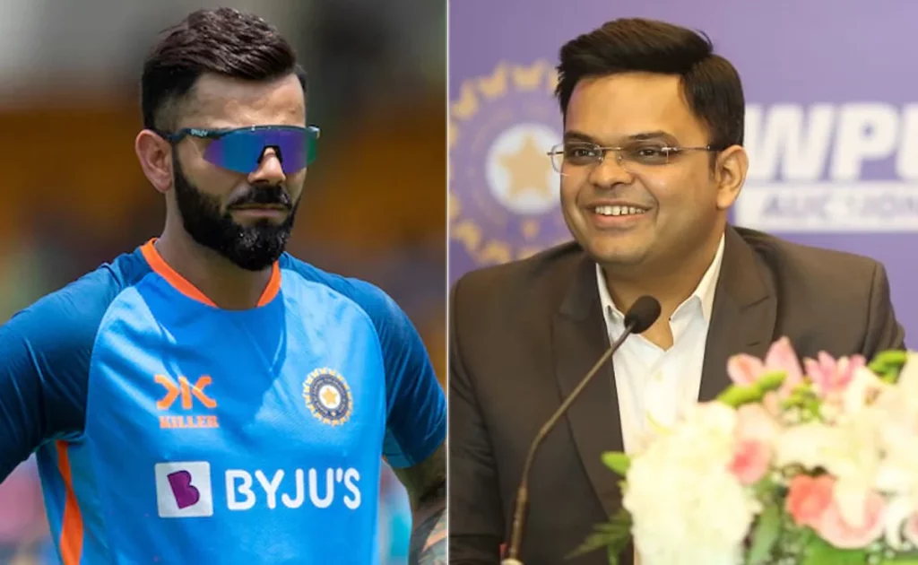 virat kohli jay shah