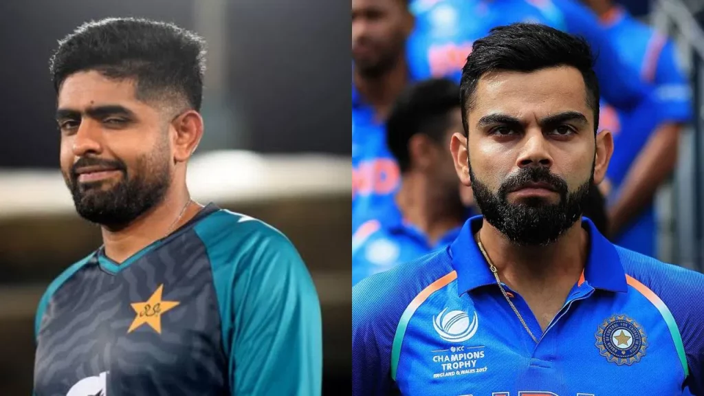 virat kohli babar azam tweet