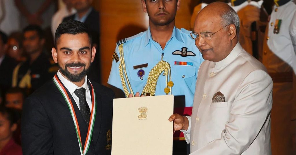Here Is When Virat Kohli Was Awarded The Arjuna Award
