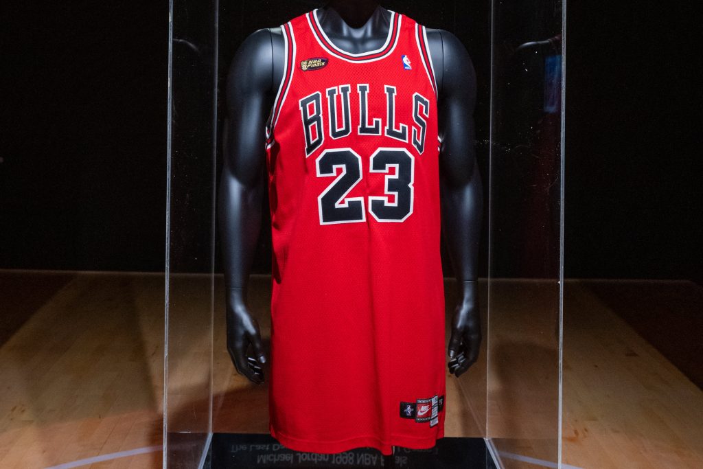 1998 Michael Jordan NBA Finals Chicago Bulls jersey – $10.1 million