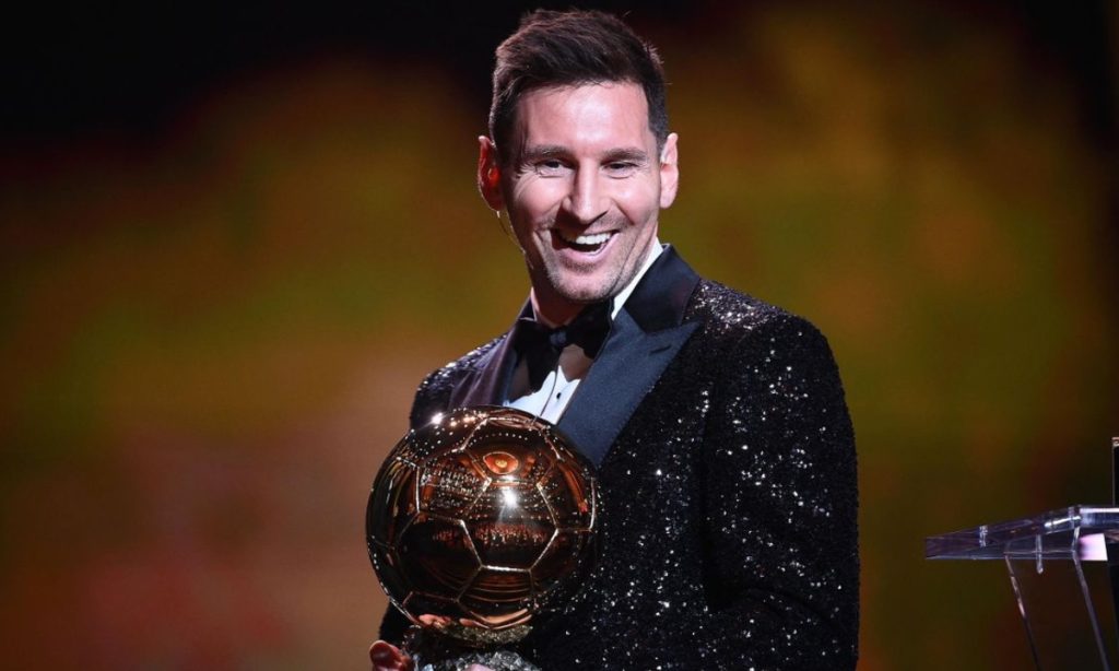Lionel Messi Ballon d'Or Award