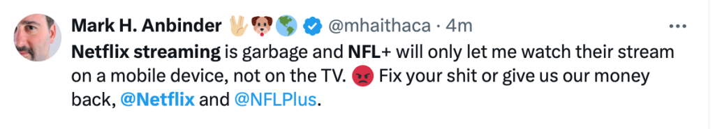 nfl on Netflix 