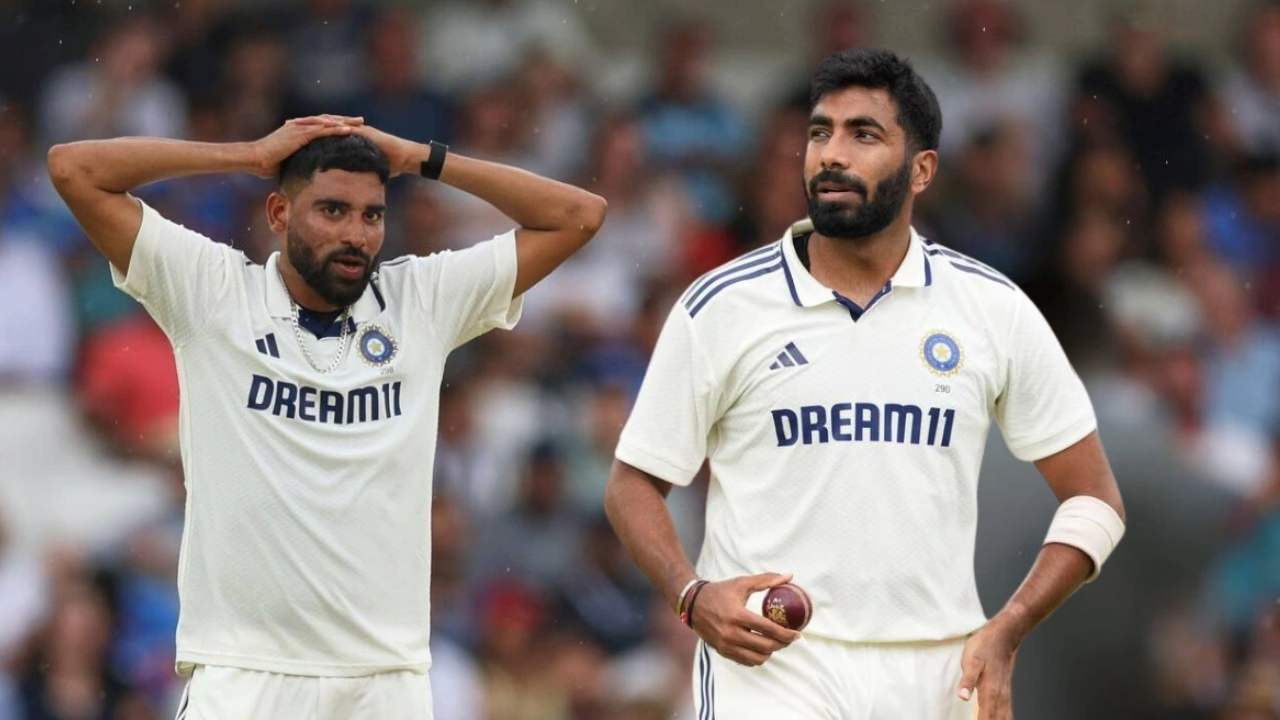 Jasprit Bumrah Mohammed Siraj