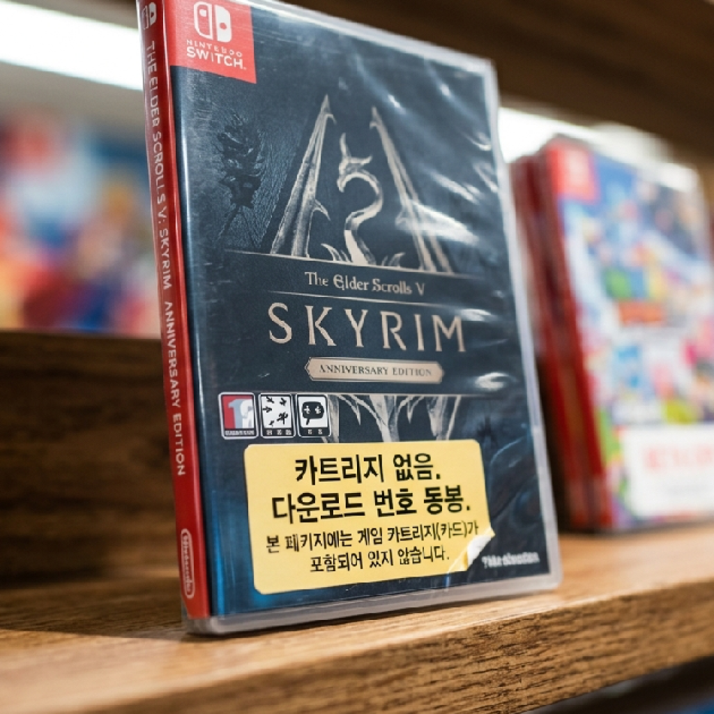 베데스다, 스위치용 폴아웃 4·스카이림 ‘카드 없는 패키지’ 출시 재조명