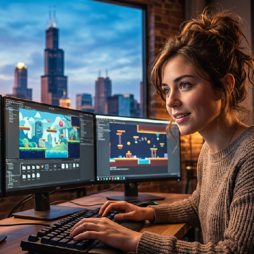 윈디 시티의 부상: 시카고가 인디 게임 개발자들의 선택을 받는 이유