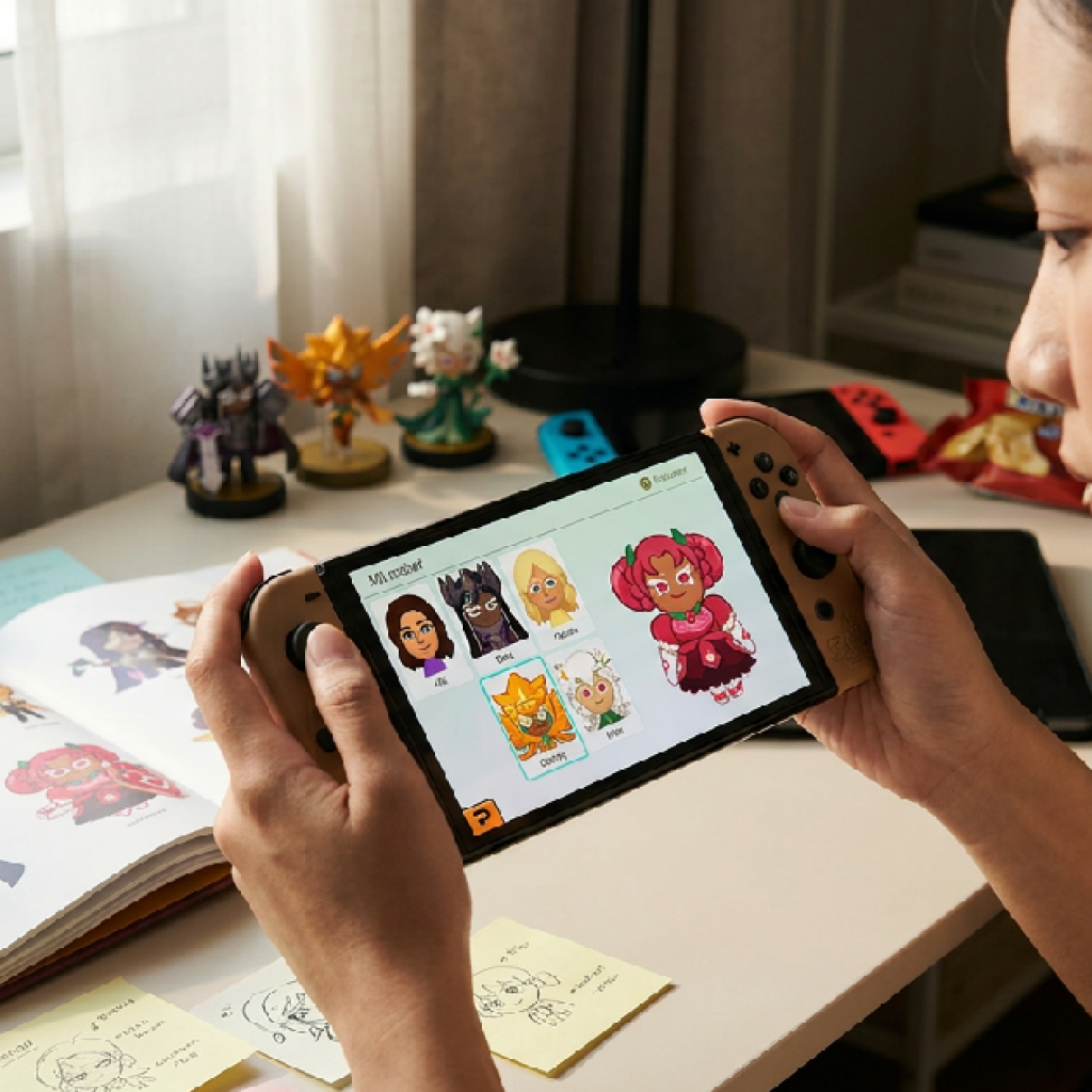 แฟนเกมเนรมิตคุกกี้โบราณจาก Cookie Run Kingdom สู่โลก Tomodachi Life ในรูปแบบ Mii สุดล้ำ