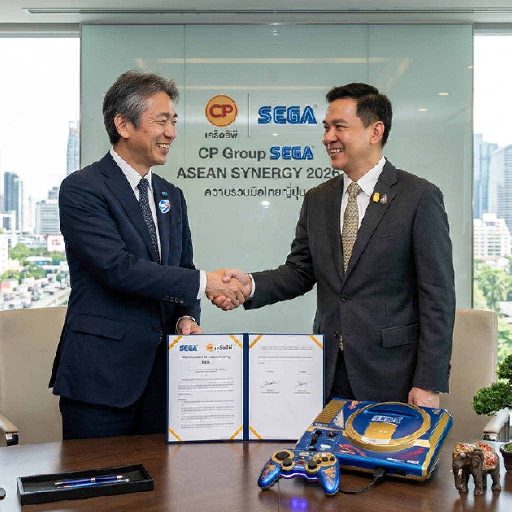 วิเคราะห์ก้าวสำคัญทางธุรกิจ: เครือซีพีรายงานความร่วมมือ SEGA รุกตลาดบันเทิงอาเซียนท่ามกลางความท้าทายใหม่