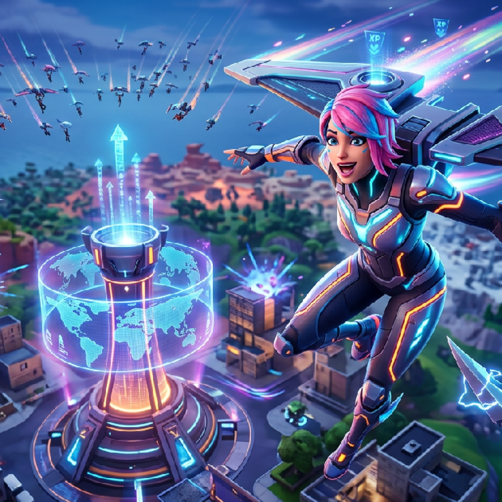 포트나이트 하이 플라잉 파워 아워, 전 세계 동시 도약을 준비하다 포트나이트 하이 플라잉 파워 아워, 전 세계 동시 도약을 준비하다