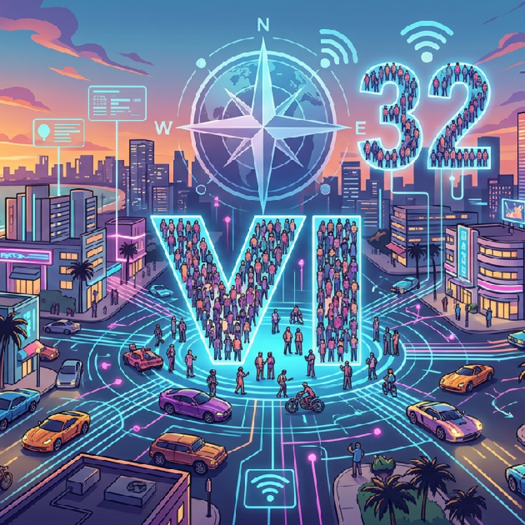 GTA 6 Online กับรายงานความจุผู้เล่นที่เพิ่มขึ้น: ก้าวสำคัญสู่โลกเปิดยุคใหม่ของ Rockstar