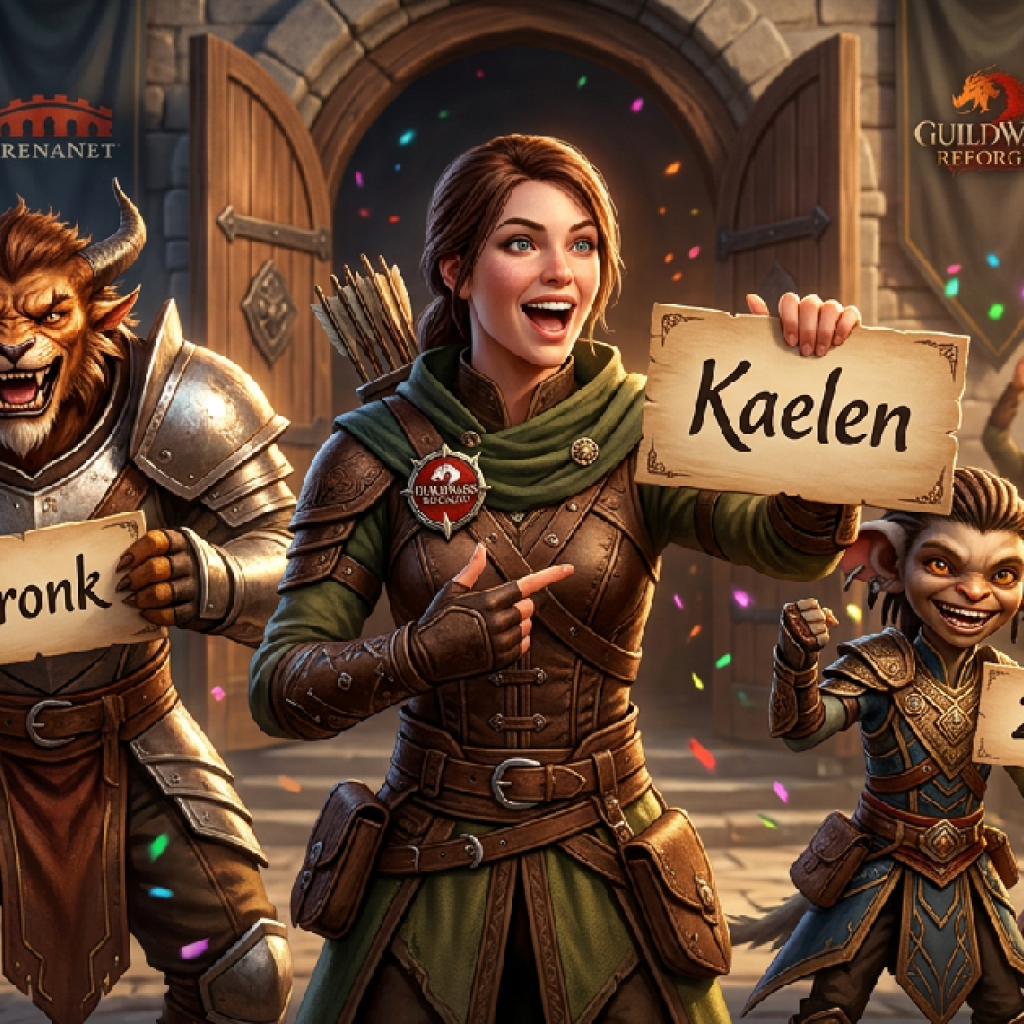 길드워 리포지드, 캐릭터 작명 시스템 혁신... '성씨 없는 단일 이름' 허용