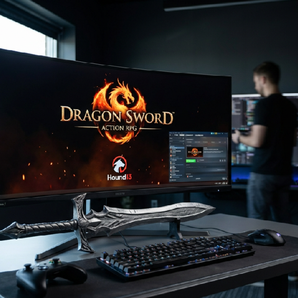 Hound13 prepares Dragon Sword for Steam release as package game Hound13 prepares Dragon Sword for Steam release as package game
