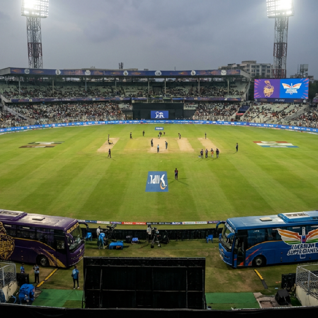 KKR and LSG Prepare for High-Stakes IPL 2026 Clash at Eden Gardens