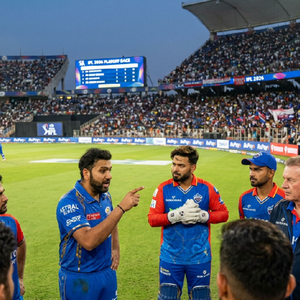 IPL 2026: Tactical Shifts and High Stakes Define the Playoff Race